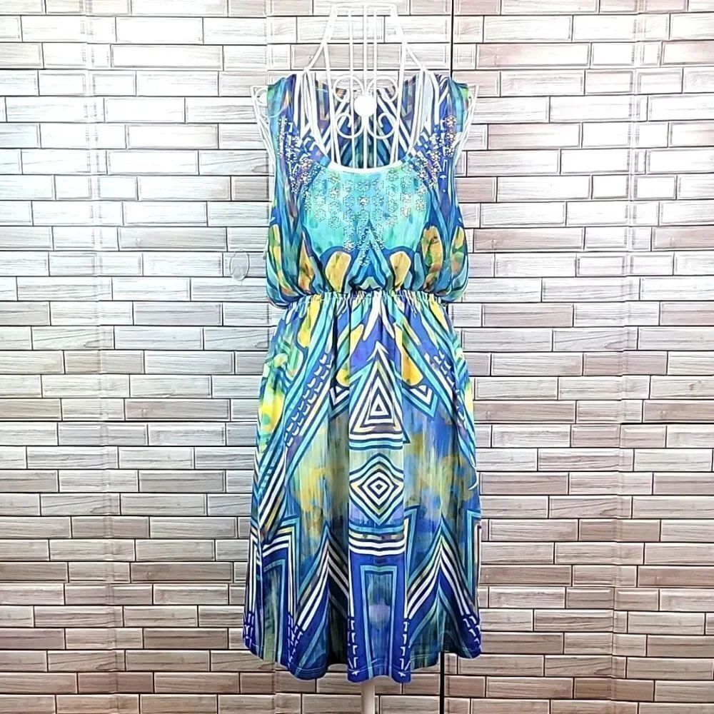 Live and let live mini dress Size S